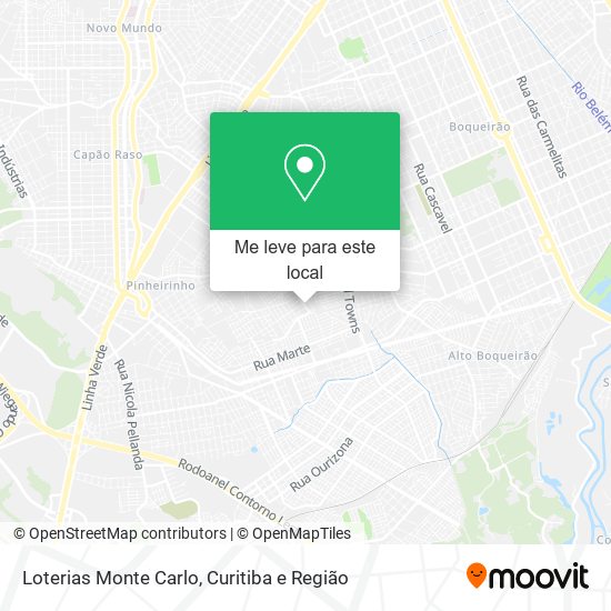 Loterias Monte Carlo mapa