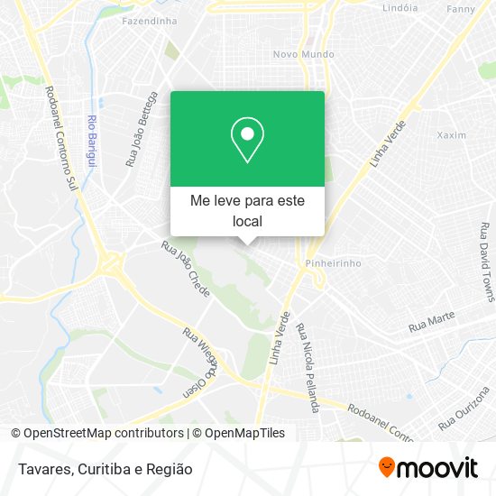 Tavares mapa