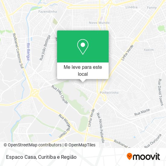 Espaco Casa mapa