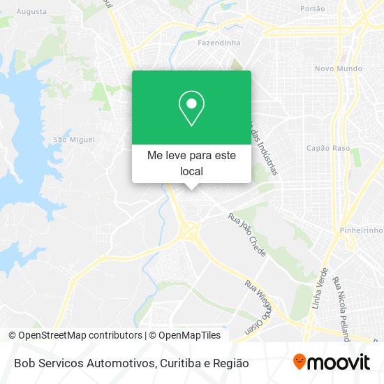 Bob Servicos Automotivos mapa