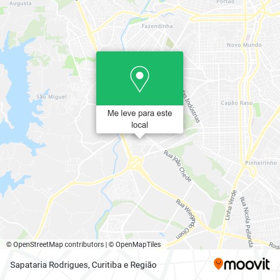 Sapataria Rodrigues mapa