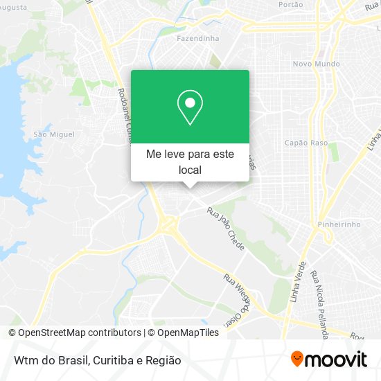 Wtm do Brasil mapa