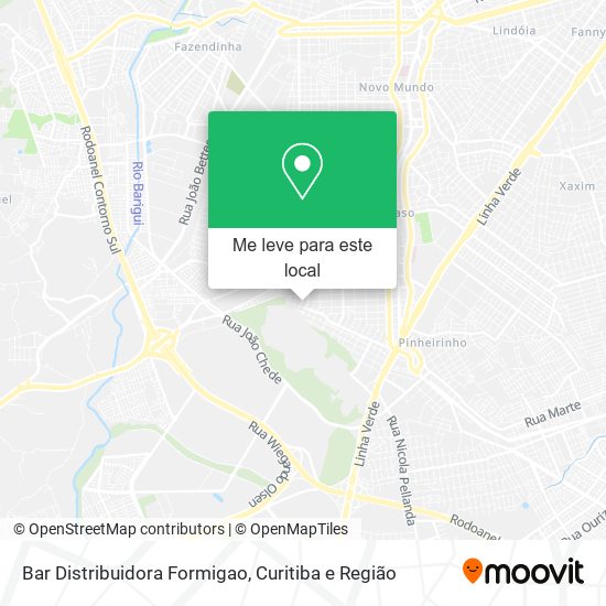 Bar Distribuidora Formigao mapa