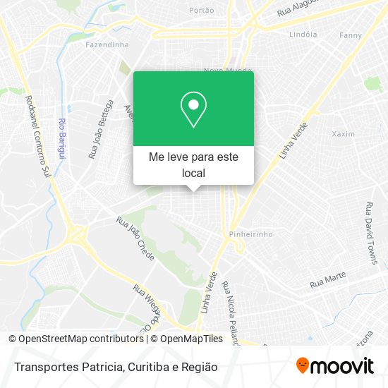 Transportes Patricia mapa
