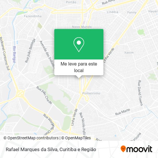 Rafael Marques da Silva mapa