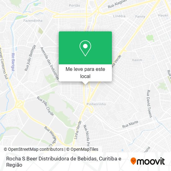 Rocha S Beer Distribuidora de Bebidas mapa