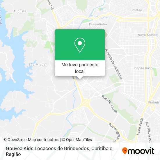 Gouvea Kids Locacoes de Brinquedos mapa