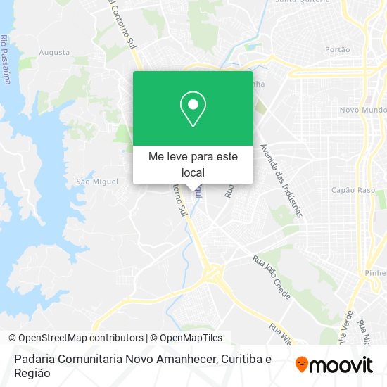 Padaria Comunitaria Novo Amanhecer mapa