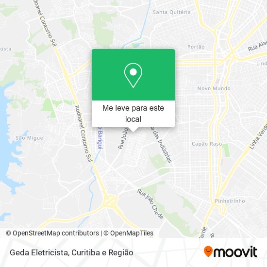 Geda Eletricista mapa