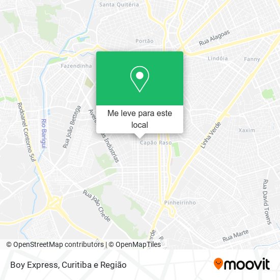 Boy Express mapa