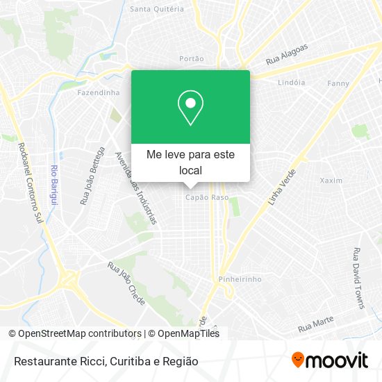 Restaurante Ricci mapa