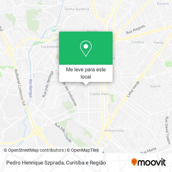 Pedro Henrique Szprada mapa