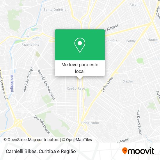 Carnielli Bikes mapa