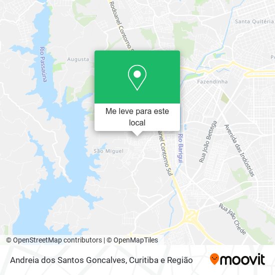 Andreia dos Santos Goncalves mapa