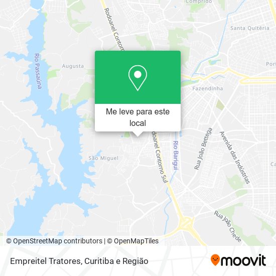 Empreitel Tratores mapa