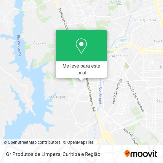 Gr Produtos de Limpeza mapa