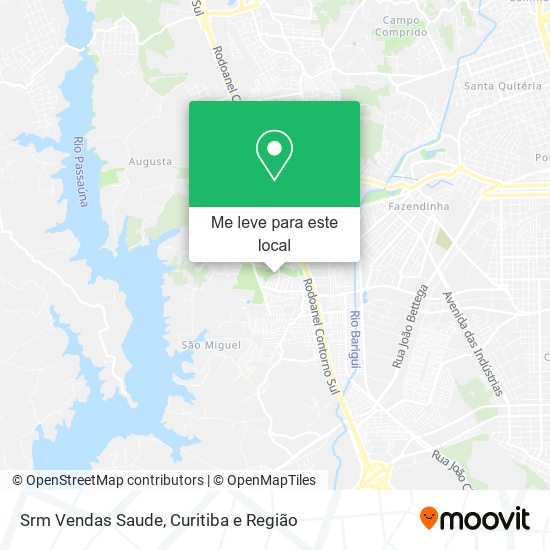 Srm Vendas Saude mapa