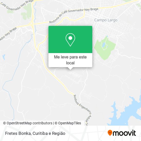 Fretes Bonka mapa