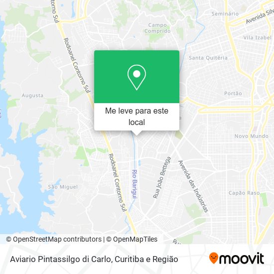 Aviario Pintassilgo di Carlo mapa