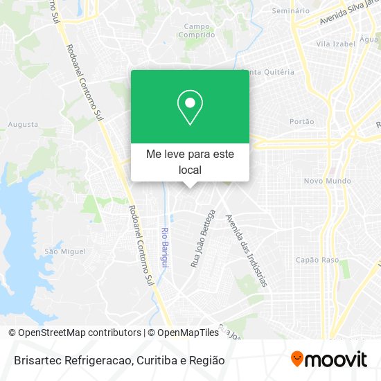 Brisartec Refrigeracao mapa