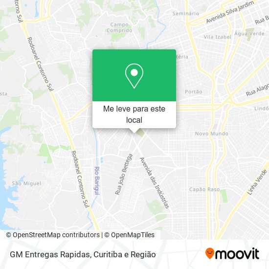 GM Entregas Rapidas mapa