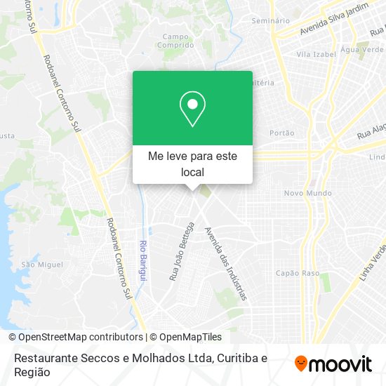 Restaurante Seccos e Molhados Ltda mapa