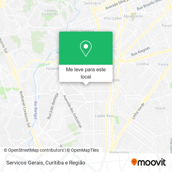 Servicos Gerais mapa