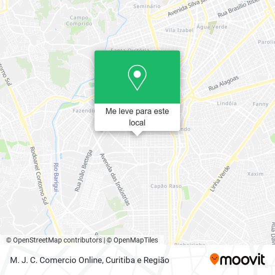 M. J. C. Comercio Online mapa