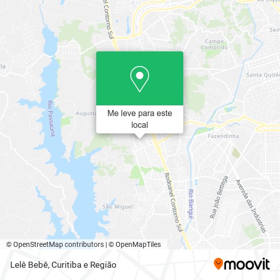 Lelê Bebê mapa