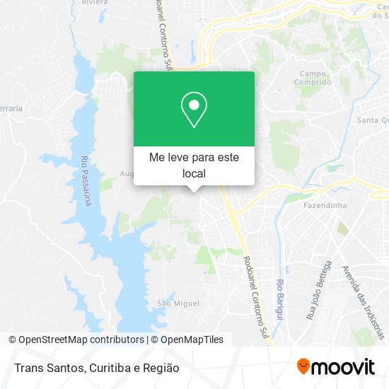 Trans Santos mapa