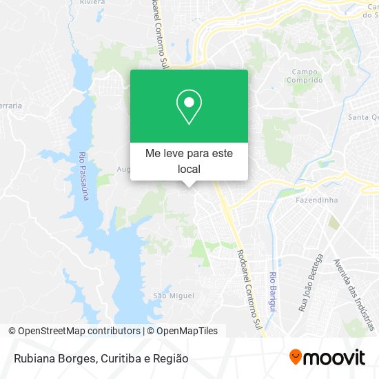 Rubiana Borges mapa