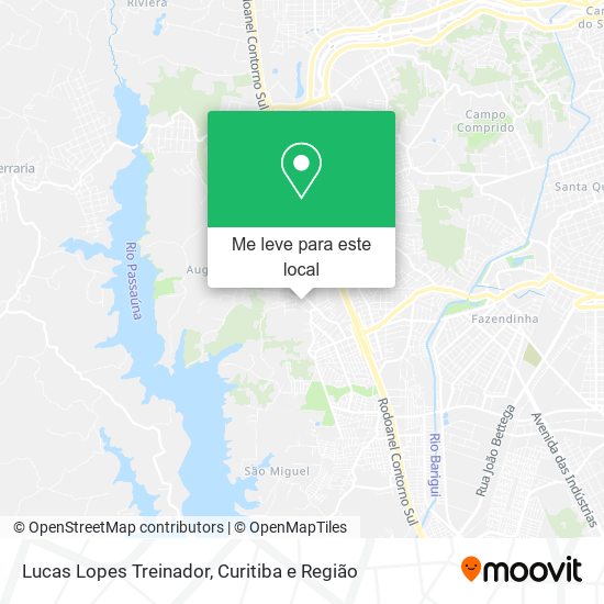 Lucas Lopes Treinador mapa