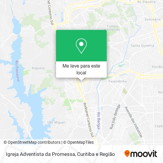 Igreja Adventista da Promessa mapa