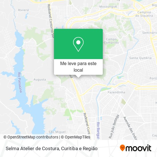 Selma Atelier de Costura mapa