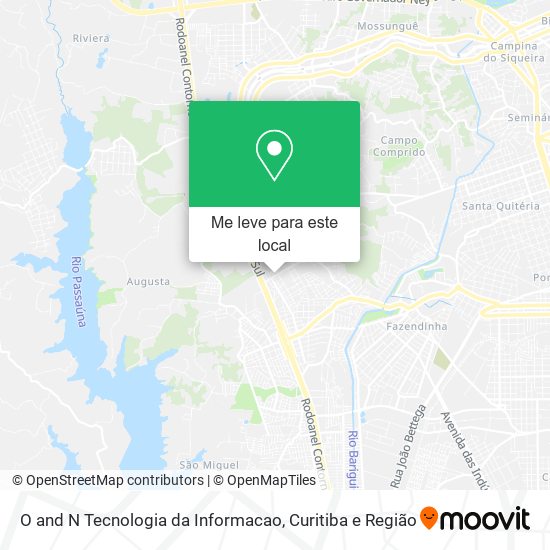 O and N Tecnologia da Informacao mapa