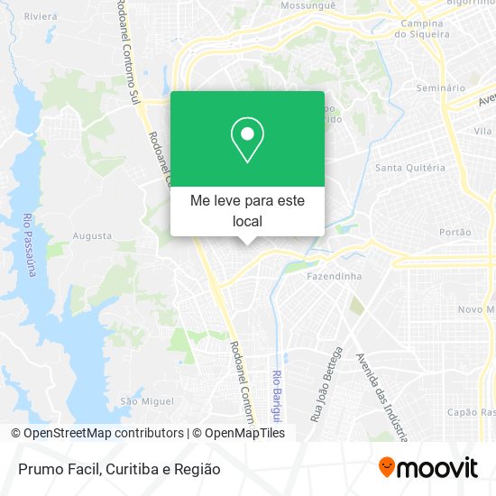 Prumo Facil mapa