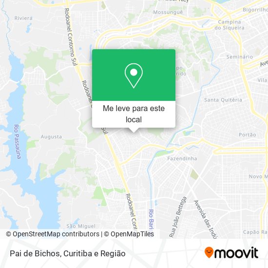 Pai de Bichos mapa