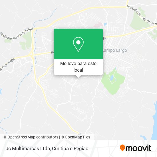 Jc Multimarcas Ltda mapa