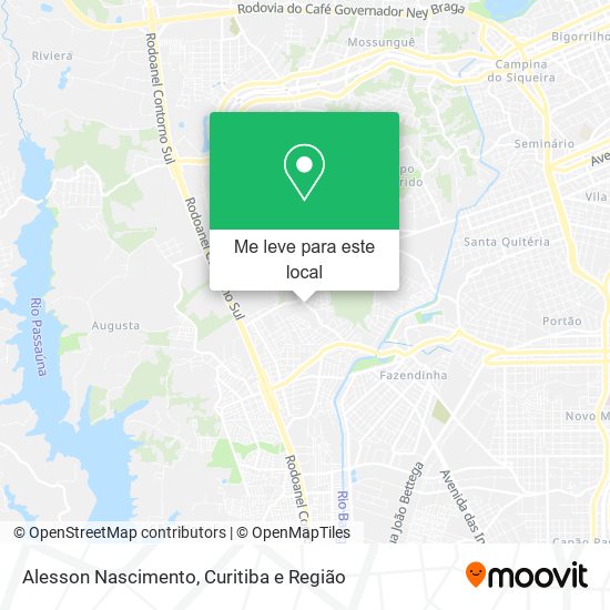 Alesson Nascimento mapa