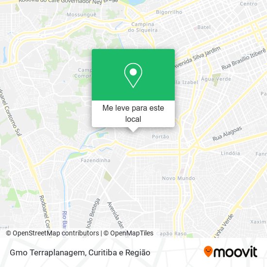 Gmo Terraplanagem mapa