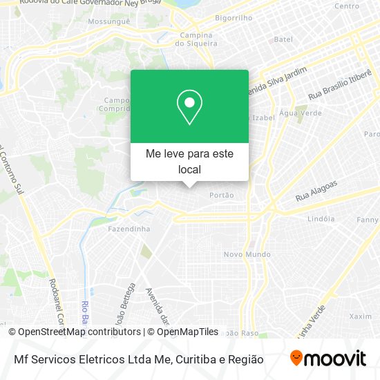 Mf Servicos Eletricos Ltda Me mapa
