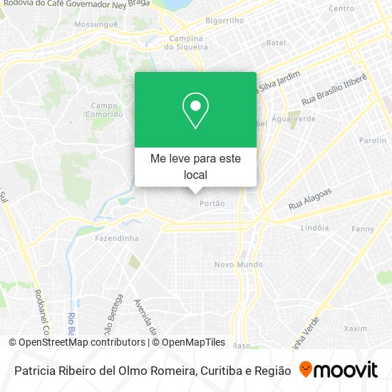 Patricia Ribeiro del Olmo Romeira mapa