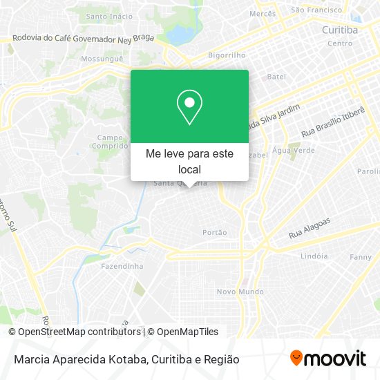 Marcia Aparecida Kotaba mapa