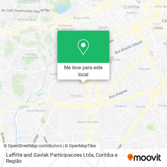 Laffitte and Gavlak Participacoes Ltda mapa