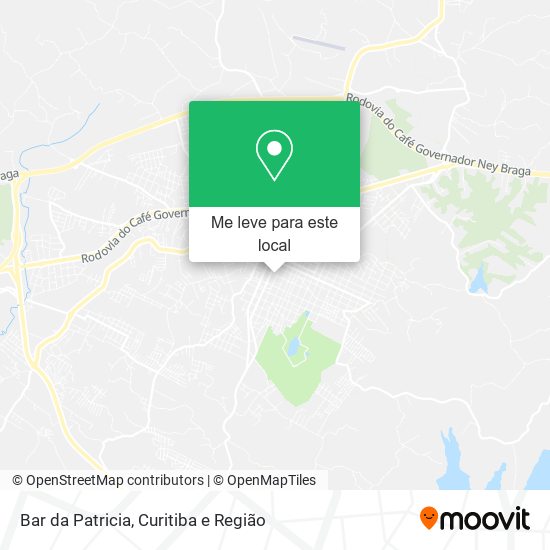 Bar da Patricia mapa