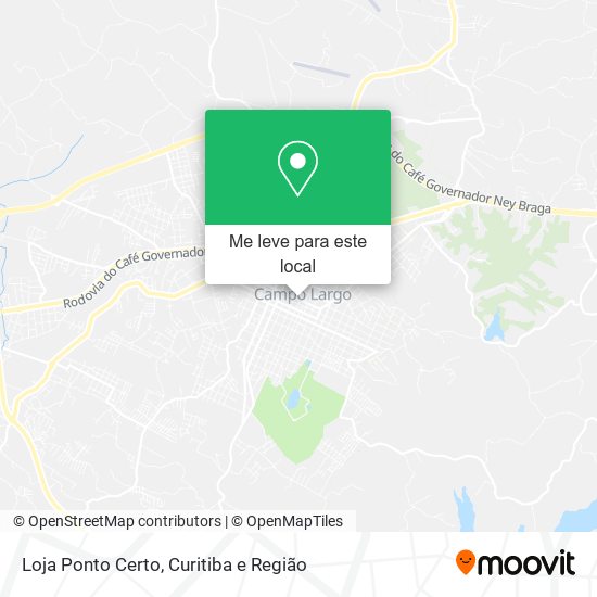 Loja Ponto Certo mapa