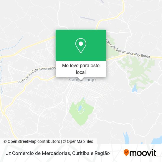 Jz Comercio de Mercadorias mapa