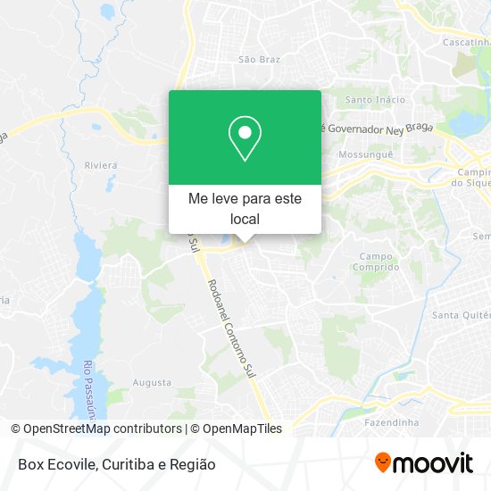 Box Ecovile mapa