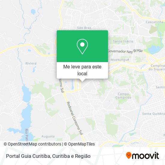 Portal Guia Curitiba mapa