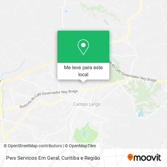 Pws Servicos Em Geral mapa